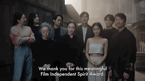 Film Independent Korean GIF by Film Independent Spirit Awards