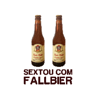 Fallbier cerveja sextou cervejaria fall bier Sticker