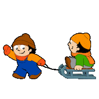 Fun Sledding Sticker by ZDF