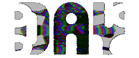 Art Glitch Sticker
