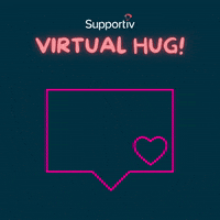 Long Distance Hug GIF by Supportiv
