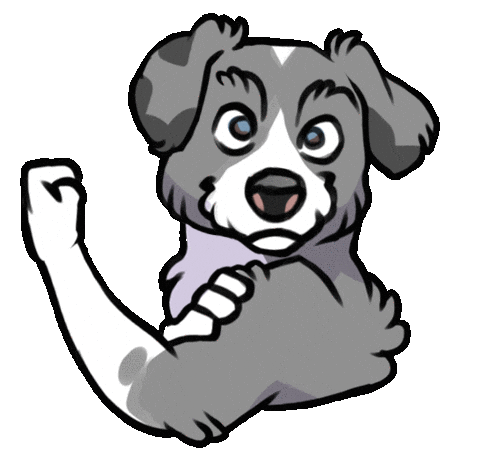 Dog Doodle Sticker