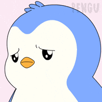Sad Mood GIF by Pudgy Penguins
