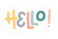 Guten Tag Hello Sticker by Konfettirausch