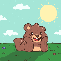 Relaxed Teddy Bear GIF by BEARISH