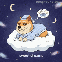 Sleepy Good Night GIF by Doge Pound