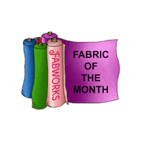 fabworksonline sewing sew fabric leeds Sticker