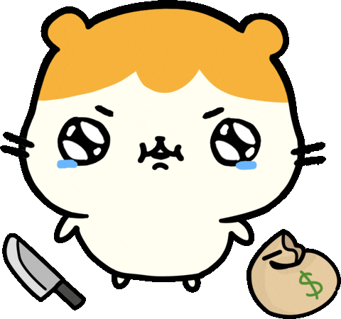 Red Handed Crying Sticker