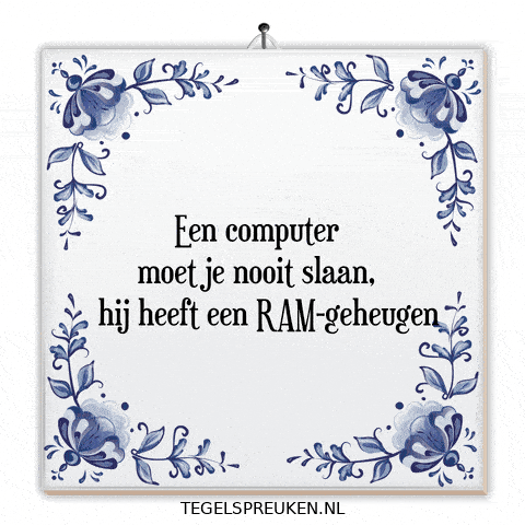 Computer Humor GIF by Tegelspreuken.nl