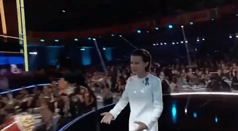 millie bobby brown GIF by MTV Movie & TV Awards