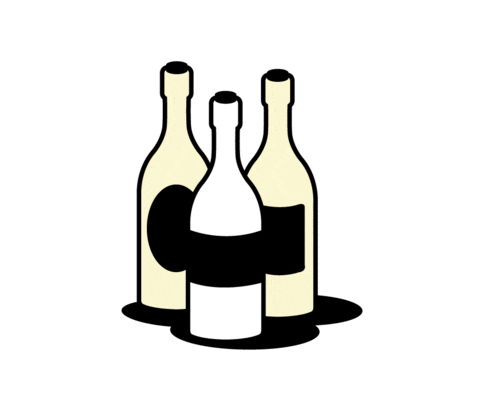 WineVikings giphyupload wine box bottle Sticker