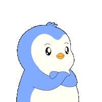 Meh So What Sticker by Pudgy Penguins