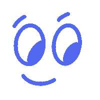 Happy Eyes Sticker