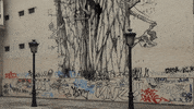 street art loop GIF by A. L. Crego