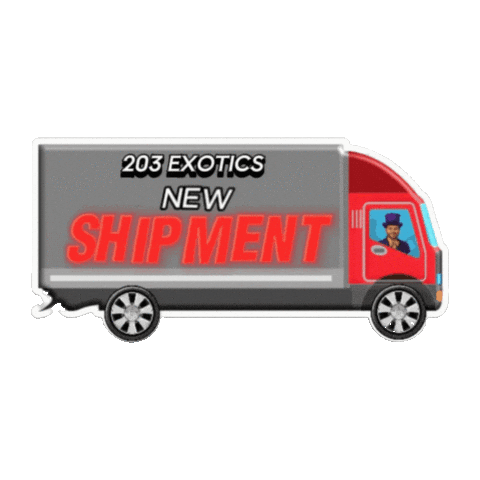 203EXOTICSNACKS food drinks snack truck Sticker