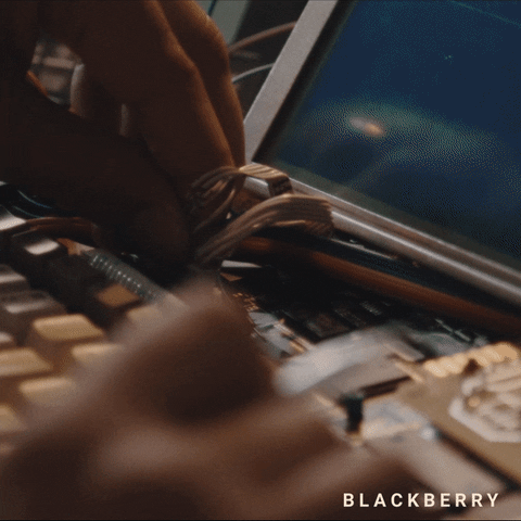 BlackBerryFilmUK giphyupload film 1990s computers GIF