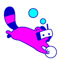 Trash Panda Finding Sticker by Tiny Fish Co.