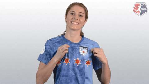 chicago red stars crest GIF by National Women's Soccer League