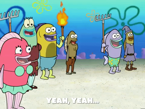 season 6 giant squidward GIF by SpongeBob SquarePants