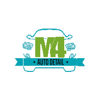 M4AutoDetail m4autodetail m4 auto detail m4 auto Sticker