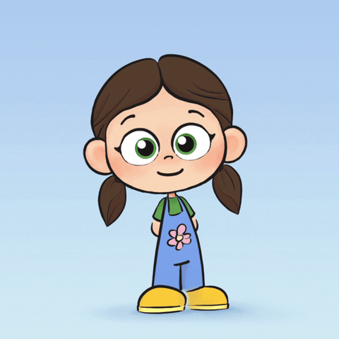 kimsiang animation girl cartoon character GIF