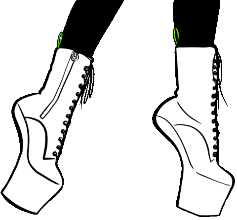 Heels Sticker by Chicalet