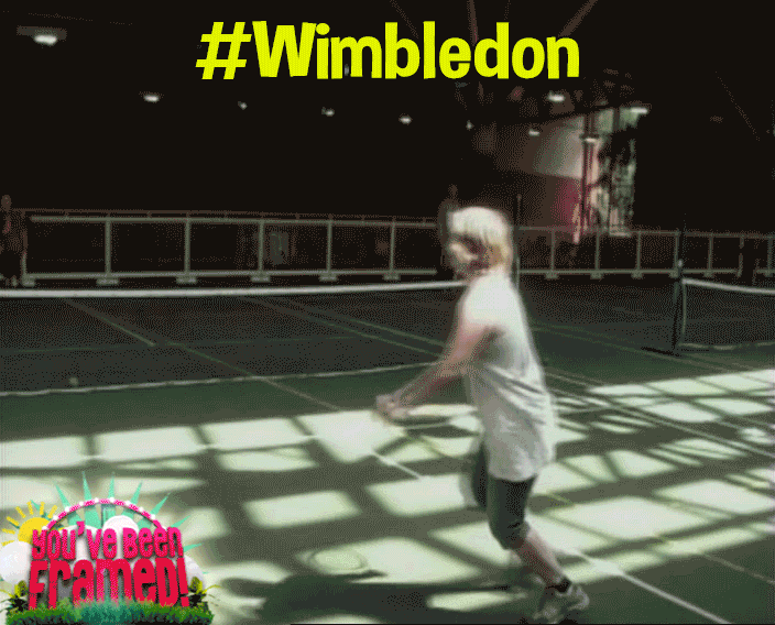 wimbledon GIF by You've Been Framed!