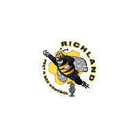 Richlandpestbee bee bees wasp pest control Sticker