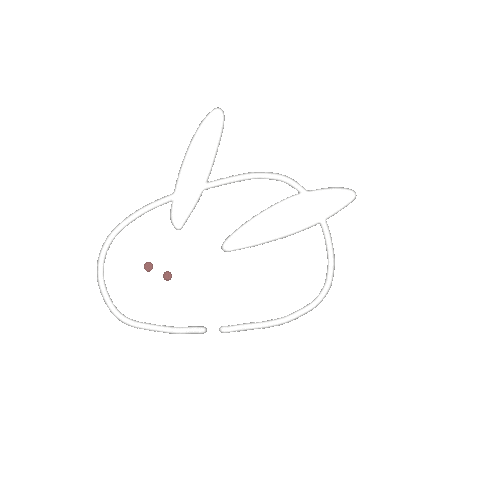 Happy Rabbit Sticker