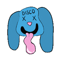 apeteam dog wink disco otr Sticker