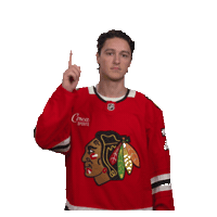Point Up Sticker by NHLBlackhawks