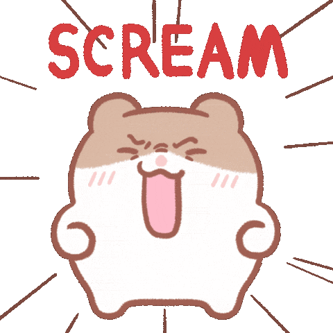 Scream No Sticker