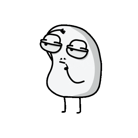 chamanchomuofficial cartoon thinking confusion ummm Sticker