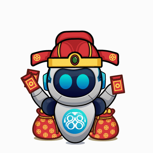 Robot Gongxifacai GIF by Bola88 Official