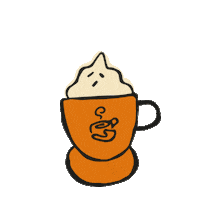 gloriajeanscoffees coffee drink sweet monday Sticker