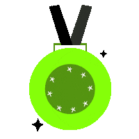 acerid running finisher acer finish strong Sticker