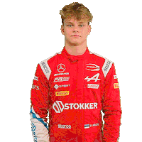 Paul Mercedes Sticker by Prema Team