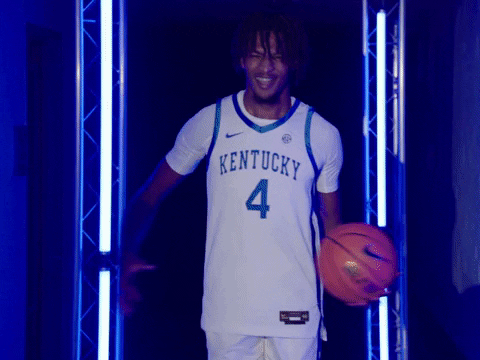 College Basketball GIF by Kentucky Men’s Basketball. #BuiltDifferent