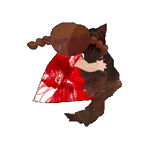 Dog Girl Sticker