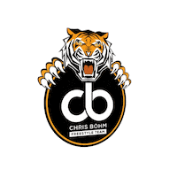 chris tiger Sticker