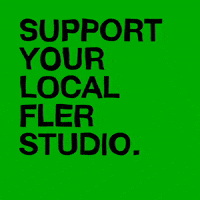 flerdesign support local stories slogan GIF