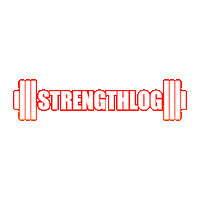 strengthlog logo fitness bodybuilding strength training Sticker