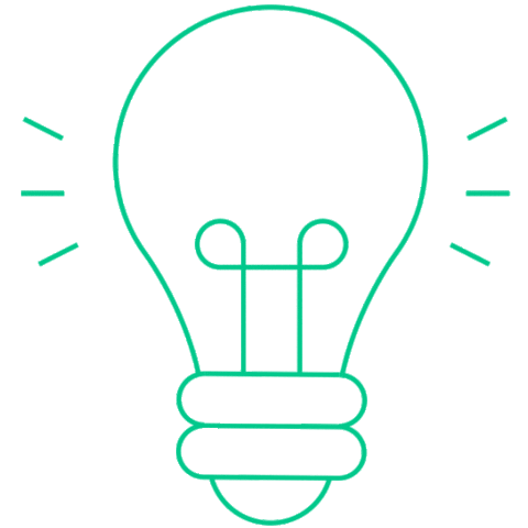 tekuoia idea light bulb tko tekuoia Sticker