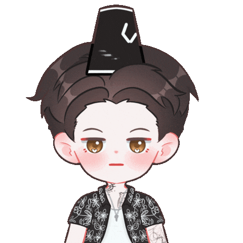 moonpaeee jaypark 无语 moonpaeee toyw Sticker