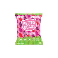 BetterBearsFoods candy gummybear vegancandy betterbearsfoods Sticker