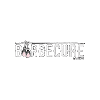 Barbecure Sticker by Lillie's Q