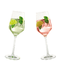 LIGHT-live drink mood cheers wine Sticker