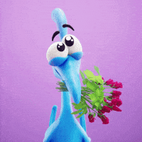 Date Night 3D GIF by Claynosaurz