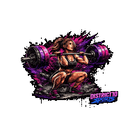 Lifting Squat Sticker by district10sports