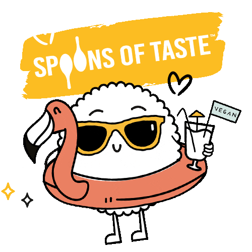 SpoonsOfTaste vegan healthy vegan snack spoons of taste Sticker